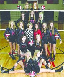 Liberty Volleyball Team 2014