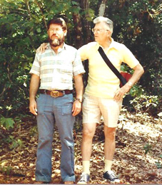 Photo courtesy Cloer family The author and his father-in-law, Conrad Kowalski.