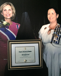 Mari R. Noorai, Regent of Andrew Pickens Chapter of Clemson, was recently recognized as a Benefactor of the President General’s Project during the 124th Continental Congress. Noorai is a fifth-generation member of the National Society Daughters of the American Revolution (DAR), and her great-great grandmother, Martha Elizabeth Bowen Nimmons of Pickens, was a charter member of the Wizard of Tamassee Chapter DAR in 1916. The donation was made in memory of Nora Deniza Nimmons Field, Noorai’s great-grandmother, and the memorial appears on a plaque at DAR Headquarters. Noorai is a 12-year member of DAR. 