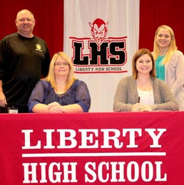 Pictured, standing, are Brian Fuller and Jen Trammell, and seated are Lisa Markley and Sarah Beth Markley. 