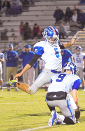 John Bolton/BoltonPhoto.com Pickens kicker Matt Gravely will be the first Blue Flame player to participate in the Shrine Bowl since 2006 when he takes the field at Gibbs Stadium in Spartanburg on Saturday.