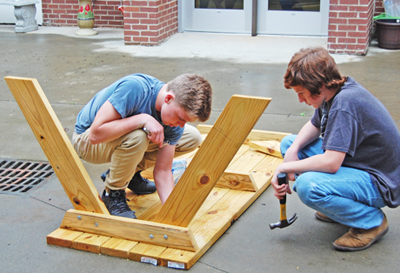 Building a table 2