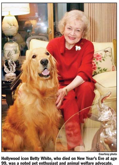 Local Humane Society receiving donations in honor of Betty White |