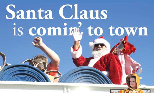 County Christmas parades start this week