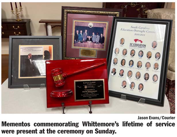 Whittemore awarded Order of the Palmetto
