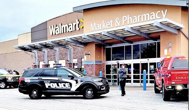 Man dies in officer-involved shooting at Easley Walmart