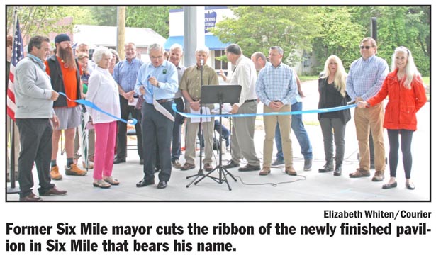 Six Mile opens new pavilion named for former Mayor Stoddard