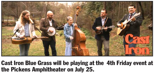 Pickens Chamber hosting community events at the Pickens Amphitheater