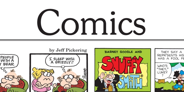 Courier comics, puzzles and games 9-24-25