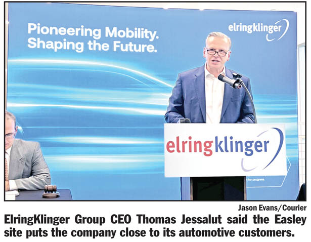 ElringKlinger to create 294 jobs in Easley