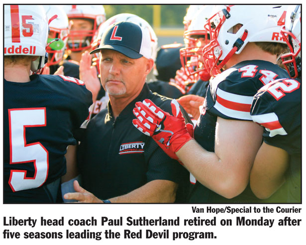 LHS football coach retires
