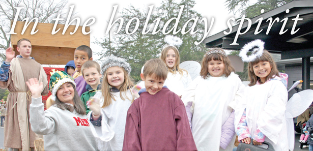 In the holiday spirit