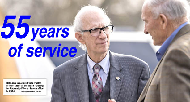 Ballenger reflects on his career, legacy at Blue Ridge Electric