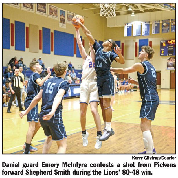 Daniel boys beat Pickens for region lead