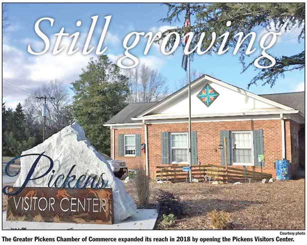 Greater Pickens Chamber of Commerce celebrating 60 years