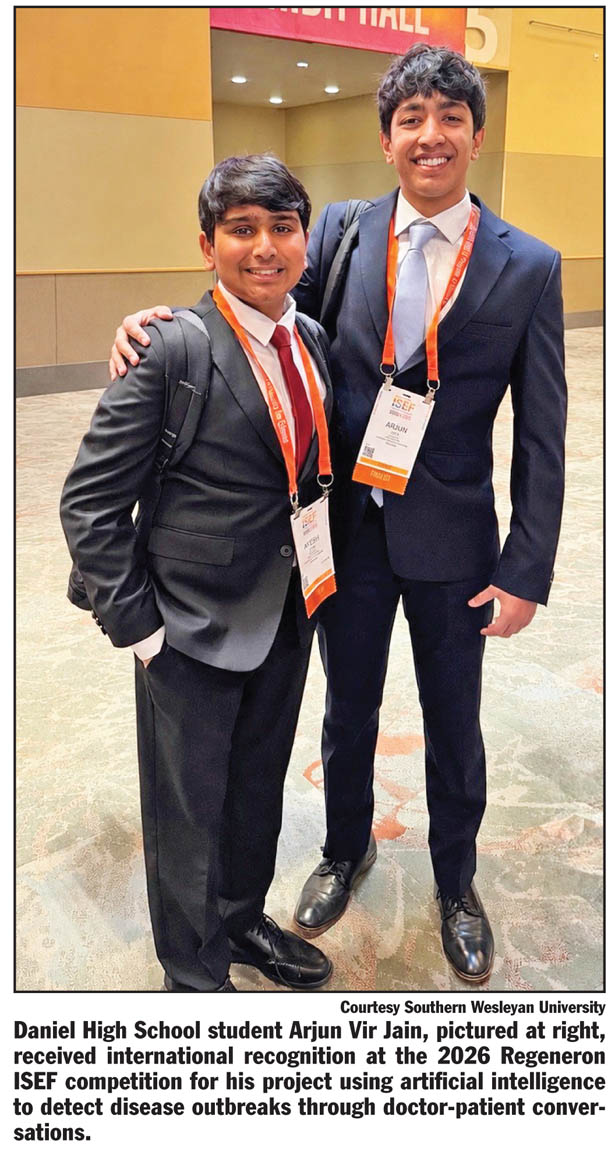 Daniel student earns prestigous awards at Phoenix science fair