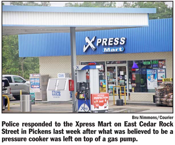 Pickens PD responds to bomb scare
